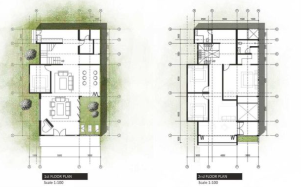 Contoh Denah Rumah Minimalis Modern, Nyaman, dan Sederhana